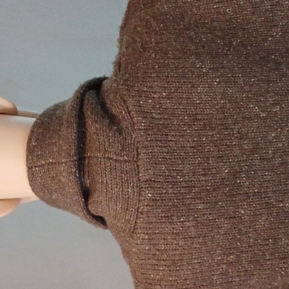 🔥🔥🔥PRESS oversized rollneck open knit wool blend cardigan S/P - Picture 7 of 16